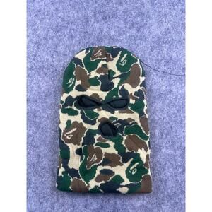 Custom Camo Bape Shiesty Balaclava 3 hole mask